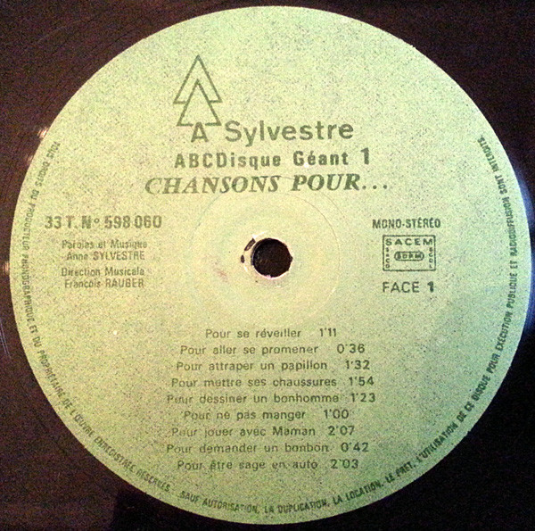 Anne Sylvestre - Chansons Pour... | A Sylvestre (598060) - 6