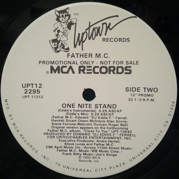 Father M.C. - One Nite Stand | Uptown Records (UPT8P2295) - 2 Father M.C. - One Nite Stand | Uptown Records (UPT8P2295) - 2