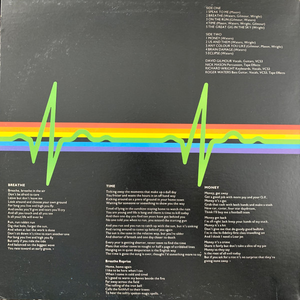 Pink Floyd - The Dark Side Of The Moon | Harvest (SMAS-11163) - 2