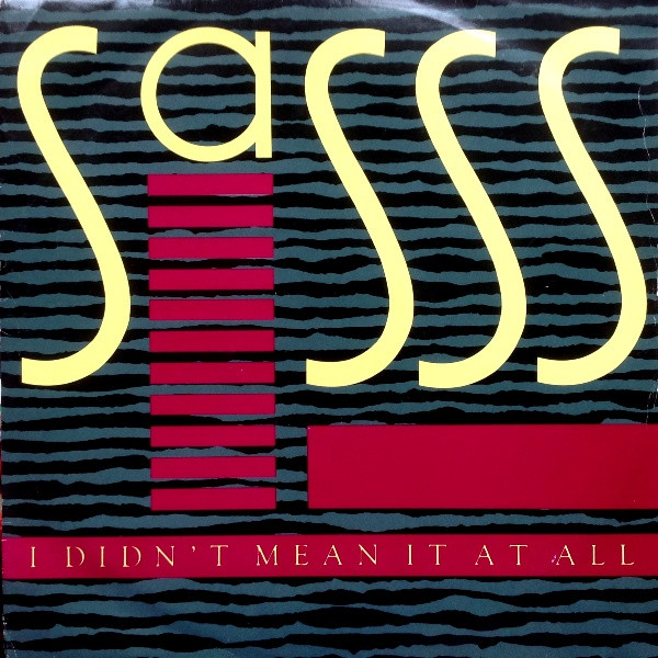 Sasss - I Didn't Mean It At All | 10 Records (TEN 41-12)