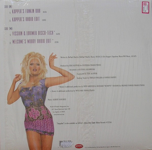 RuPaul - Snapshot | Rhino Records (R0 76032) - 2 RuPaul - Snapshot | Rhino Records (R0 76032) - 2