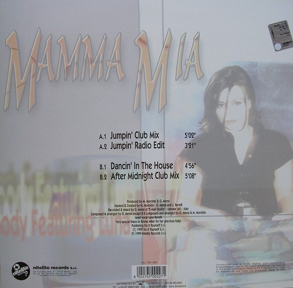 Goody Featuring Luna - Mamma Mia | Nitelite Records (NL 06-99) - 2 Goody Featuring Luna - Mamma Mia | Nitelite Records (NL 06-99) - 2