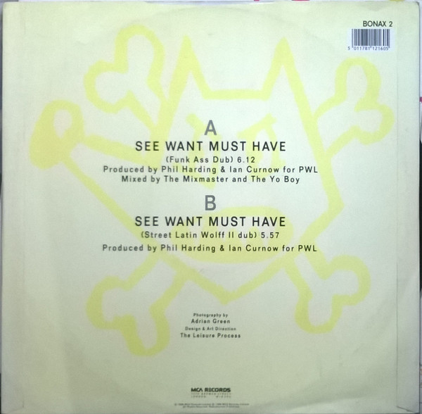 Blue Mercedes - See Want Must Have | MCA Records (BONAX 2) - 4