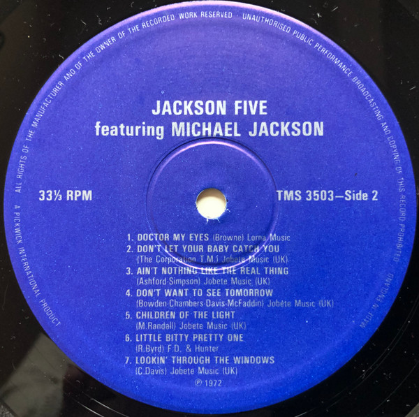 The Jackson Five Featuring Michael Jackson