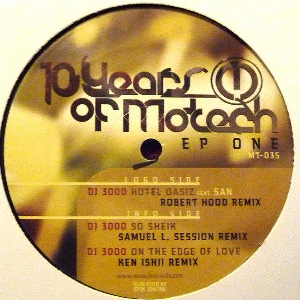 DJ 3000 - 10 Years Of Motech (EP One) | Motech (MT-035) - main DJ 3000 - 10 Years Of Motech (EP One) | Motech (MT-035) - main