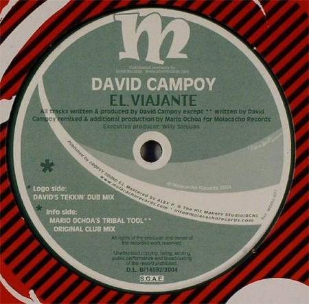 David Campoy - El Viajante | Molacacho Records (MOREC007) - 3
