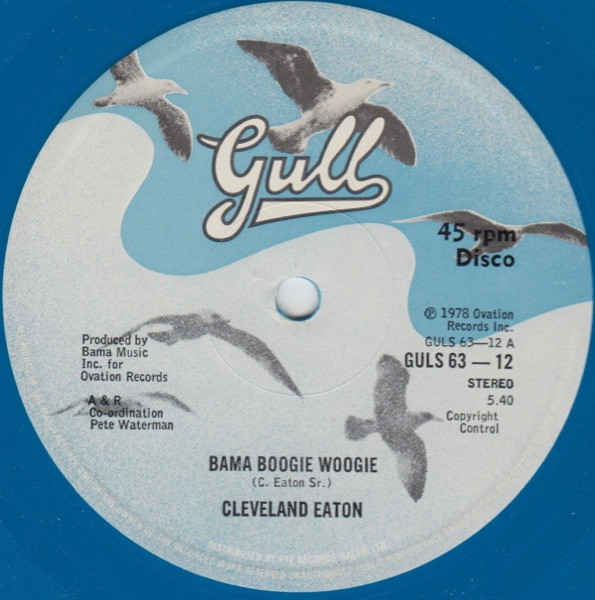 Cleveland Eaton - Bama Boogie Woogie | Gull (GULS 63-12) - main