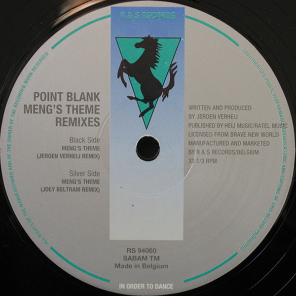 Point Blank - Meng's Theme Remixes | R & S Records (RS 94060) - 2