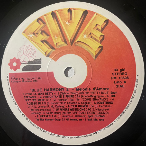 The Blue Harmony Group - Blue Harmony 2 | Five (FM 13608) - 3 The Blue Harmony Group - Blue Harmony 2 | Five (FM 13608) - 3