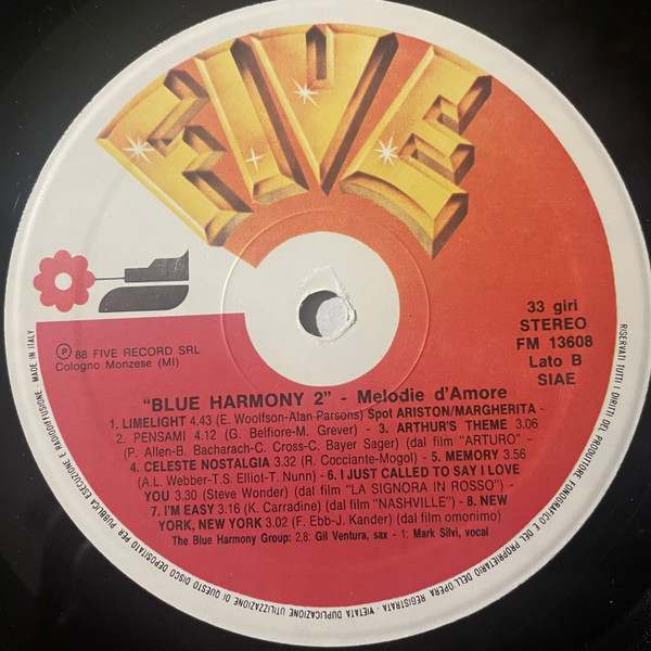 The Blue Harmony Group - Blue Harmony 2 | Five (FM 13608) - 4 The Blue Harmony Group - Blue Harmony 2 | Five (FM 13608) - 4