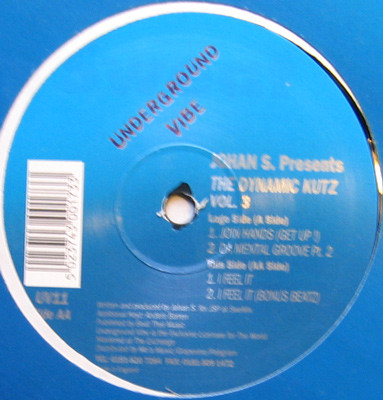 Johan S. Presents The Dynamic Kutz - Vol. 3 | Underground Vibe (UV11) - main Johan S. Presents The Dynamic Kutz - Vol. 3 | Underground Vibe (UV11) - main
