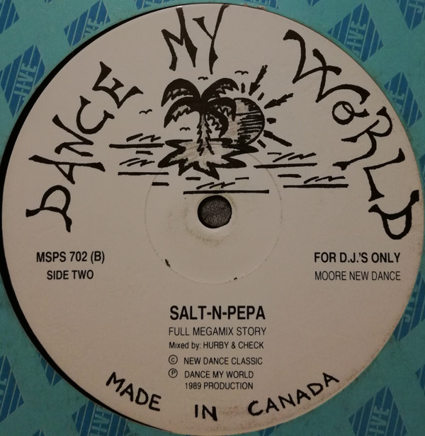Wee Papa Girl Rappers, The / Salt-N-Pepa - The Word Is Rap Megamix / Full Megamix Story | Dance My World (MSPS 702) - 2