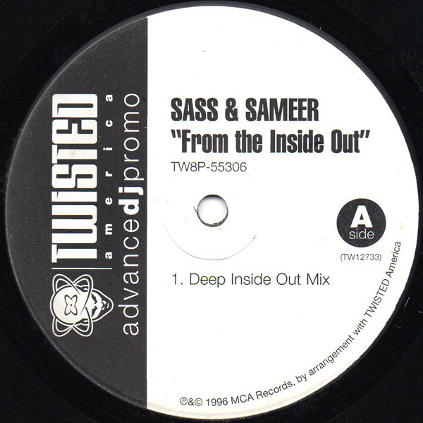 Sass & Sameer - From The Inside Out | Twisted America Records (TW8P-55306) - main Sass & Sameer - From The Inside Out | Twisted America Records (TW8P-55306) - main