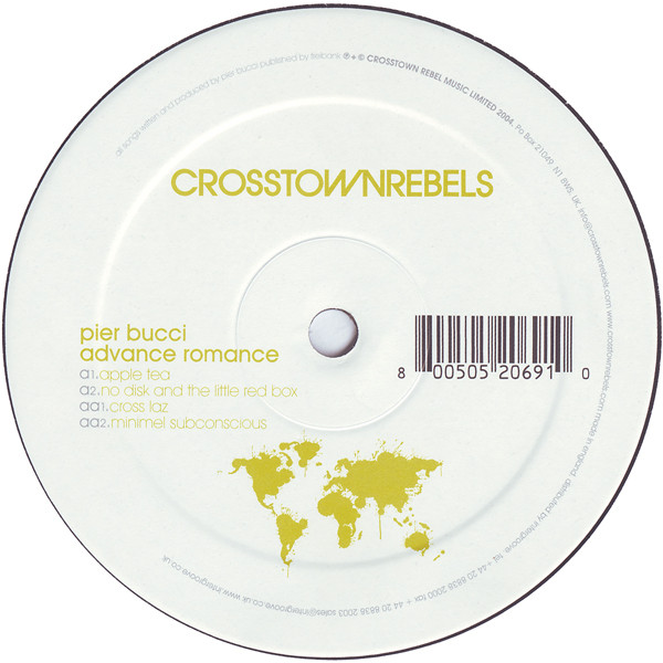 Pier Bucci - Advance Romance | Crosstown Rebels (CRM 012)
