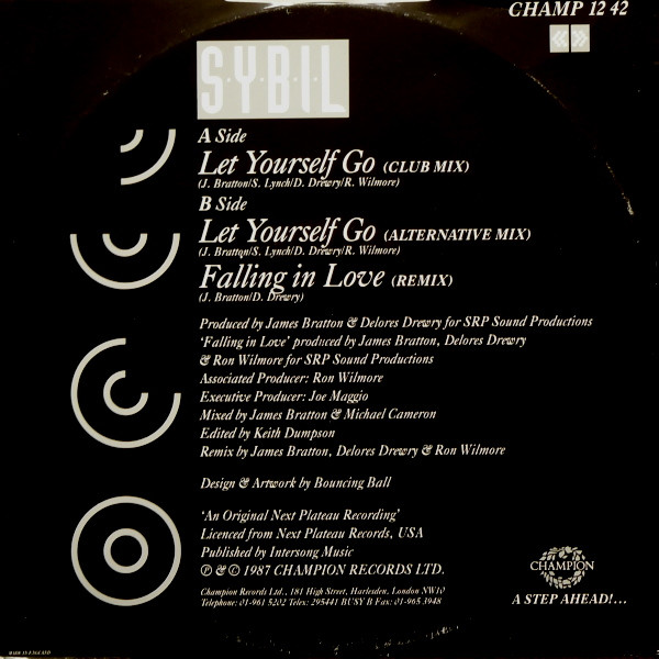 Sybil - Let Yourself Go | Champion (CHAMP 12 42) - 2