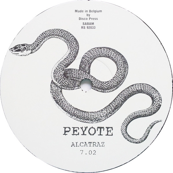Peyote - Alcatraz | R & S Records (RS 92033) - 3