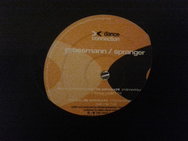 Grossmann / Spranger - Die Sehnsucht (Männerträume Teil 3) | Dance Connection (DC 0102) - 3