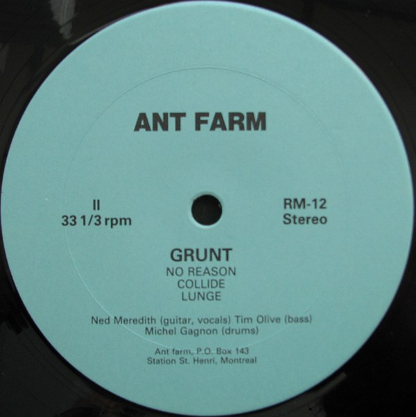 Ant Farm - Grunt | Not On Label (RM-12) - 4