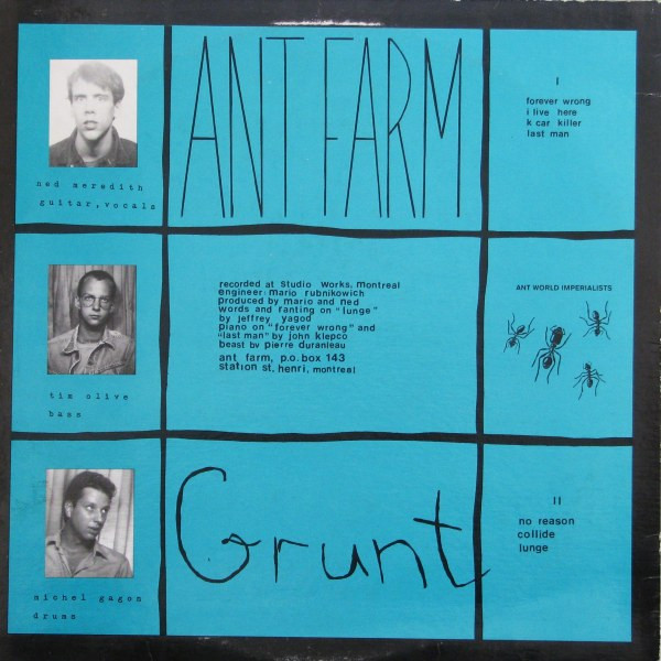 Ant Farm - Grunt | Not On Label (RM-12) - 2