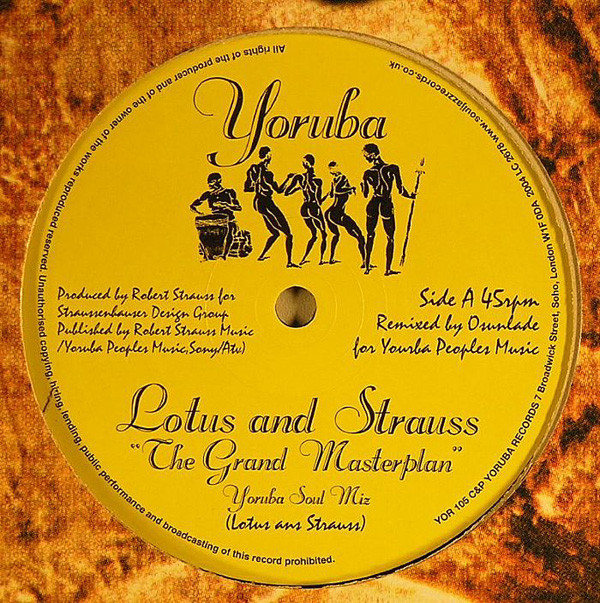 Lotus and Strauss - The Grand Masterplan | Yoruba Records (YOR-105) - main