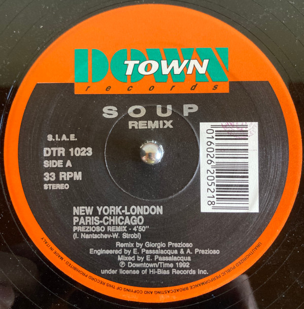 Soup - New York - London - Paris - Chicago | Downtown (DTR 1023) - 2 Soup - New York - London - Paris - Chicago | Downtown (DTR 1023) - 2