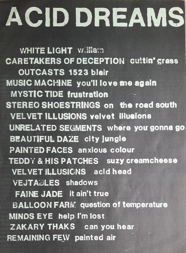 Various - The Return Of Acid Dreams | Not On Label (AD 5199) - 2 Various - The Return Of Acid Dreams | Not On Label (AD 5199) - 2