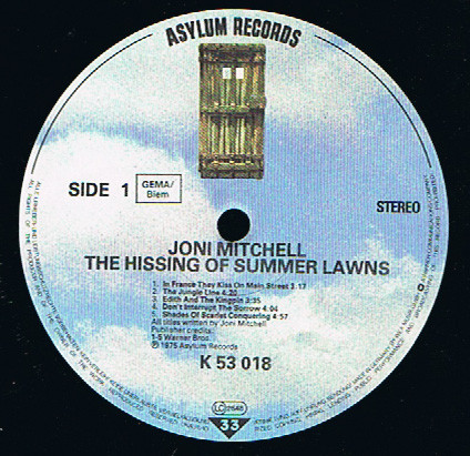 The Hissing Of Summer Lawns
