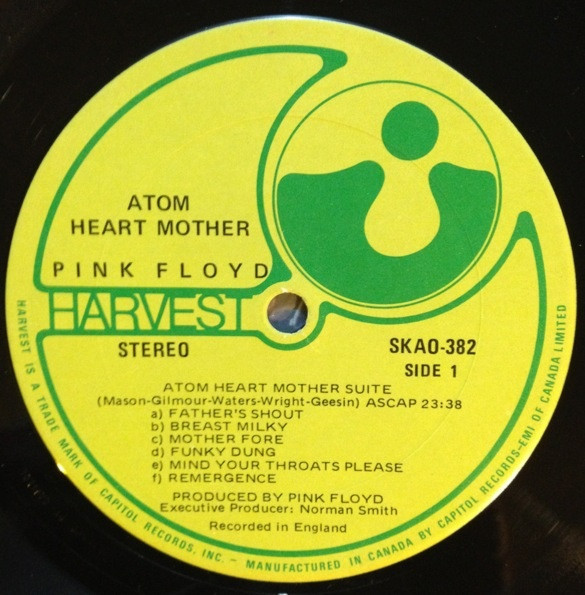 Pink Floyd - Atom Heart Mother [Vinyl] | Harvest (SKAO-382) - 4