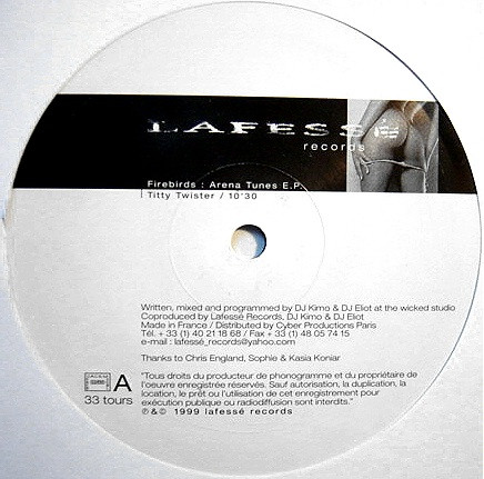Firebirds - Arena Tunes E.P. | Lafessé Records (LAFESSE003) - 3 Firebirds - Arena Tunes E.P. | Lafessé Records (LAFESSE003) - 3