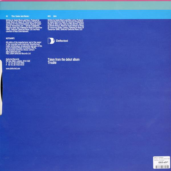 Kings Of Tomorrow - Trouble (Ltd. Edition Album Sampler 2) | Defected (KOT SAMP 2) - 2