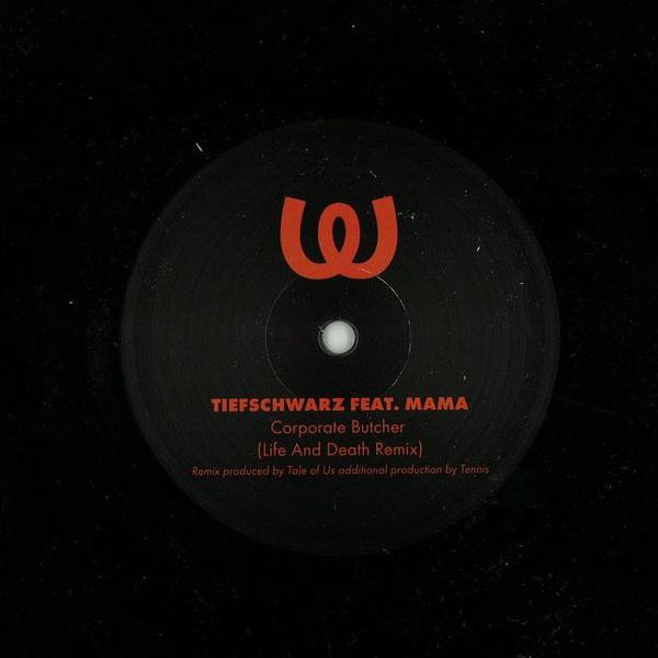 Tiefschwarz Feat. Mama - Corporate Butcher | Watergate Records (WGVINYL06BLACK) - main Tiefschwarz Feat. Mama - Corporate Butcher | Watergate Records (WGVINYL06BLACK) - main