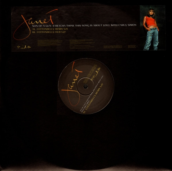 Janet Jackson With Carly Simon - Son Of A Gun (I Betcha Think This Song Is About You) | Virgin (VUSTDJX232)