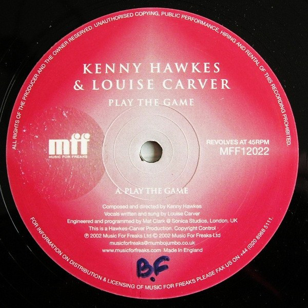 Kenny Hawkes & Louise Carver - Play The Game | Music For Freaks (MFF12022) - 3