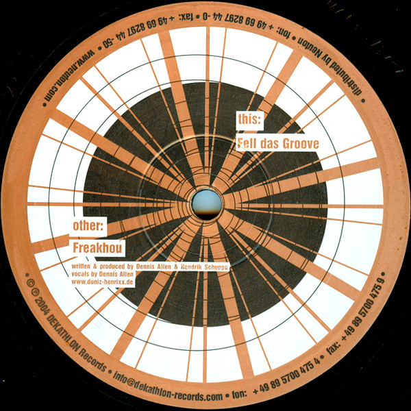 Duniz & Henrixx - DH2 EP | Dekathlon Records (DEKA 018) - 2