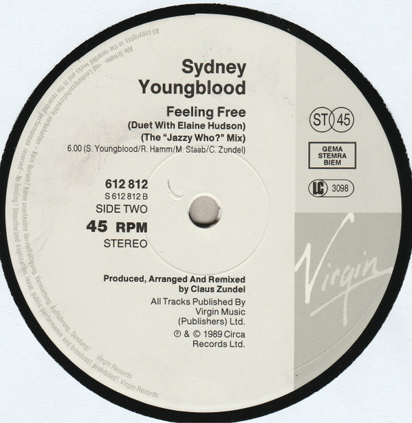 Sydney Youngblood - Sit And Wait | Virgin (612 812) - 4