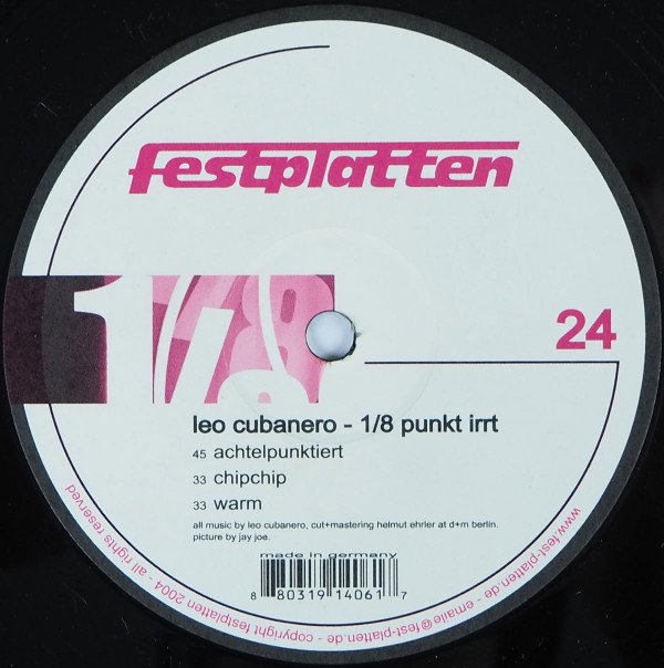 Leo Cubanero - 1/8 Punkt Irrt | Festplatten (FEST 24)