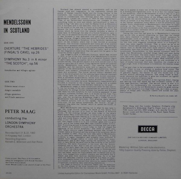 Mendelssohn In Scotland - Symphony No. 3 'Scotch', Fingal's Cave