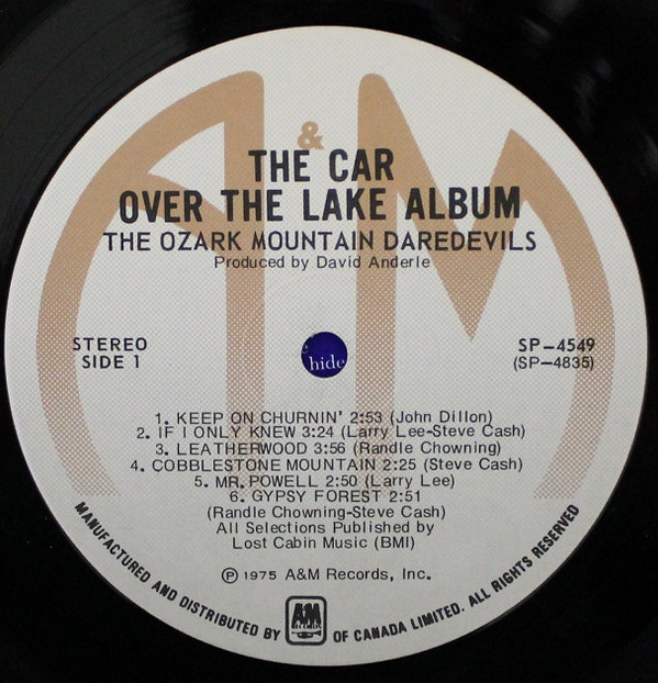 The Ozark Mountain Daredevils - The Car Over The Lake Album | A&M Records (SP-4549) - 3 The Ozark Mountain Daredevils - The Car Over The Lake Album | A&M Records (SP-4549) - 3