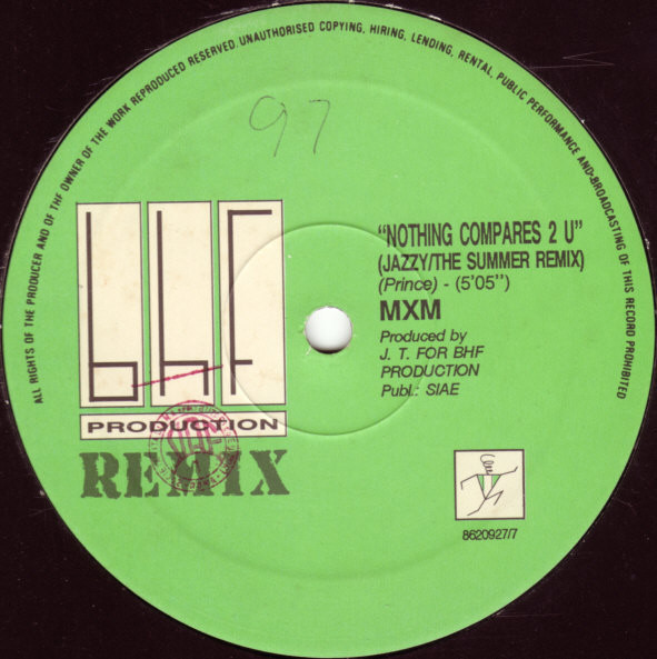 MXM - Nothing Compares 2 U / Solo Paul | BHF Productions (8620927-7)
