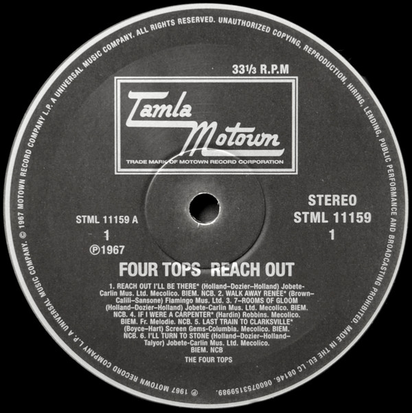 Four Tops Reach Out