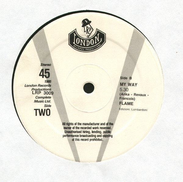 Flame - Gimme Time | London Records Productions (LRP 3009) - 4