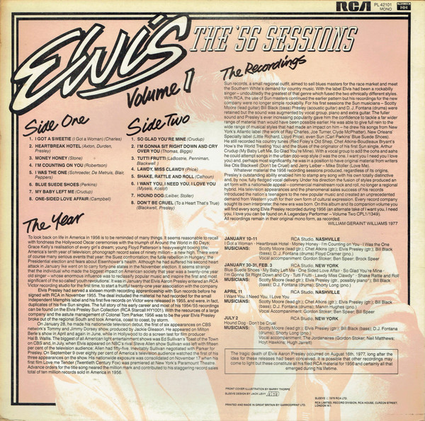 The '56 Sessions Volume 1