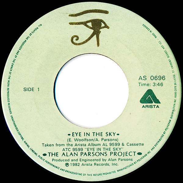 The Alan Parsons Project - Eye In The Sky | Arista (AS 0696)