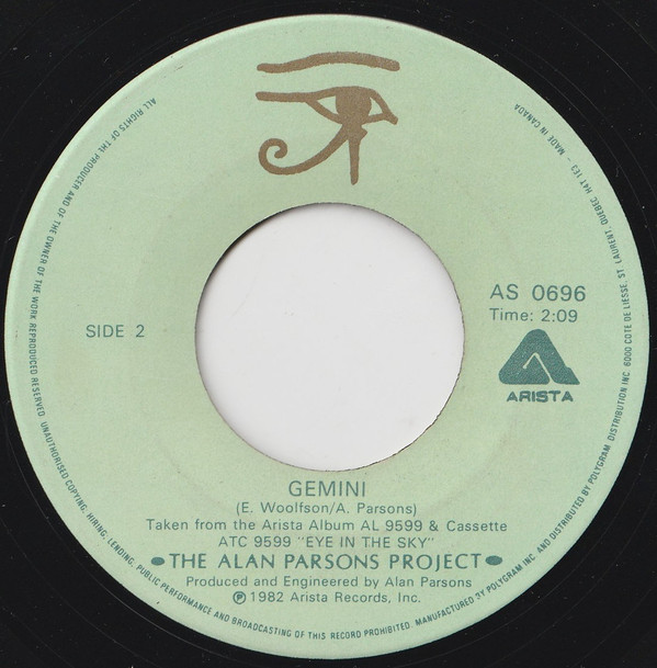 The Alan Parsons Project - Eye In The Sky | Arista (AS 0696) - 2
