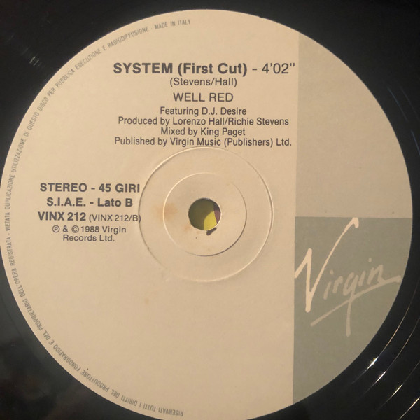 Well Red - M.F.S.B. | Virgin (VINX 212) - 3