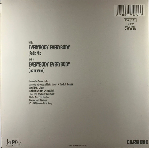 Black Box - Everybody Everybody | Carrere (14 970) - 2