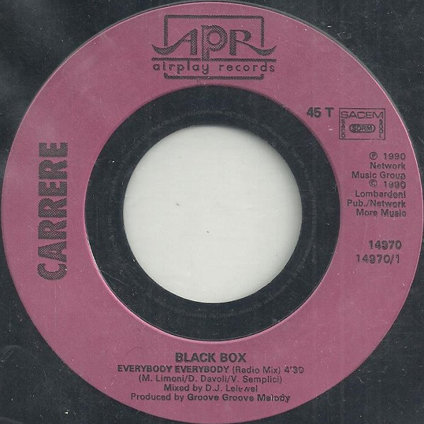 Black Box - Everybody Everybody | Carrere (14 970) - 3