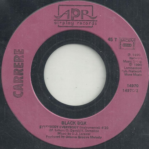 Black Box - Everybody Everybody | Carrere (14 970) - 4