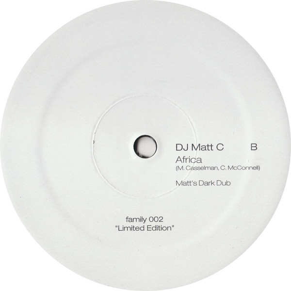 DJ Matt C - Africa | Family Recordings (family 002) - 4