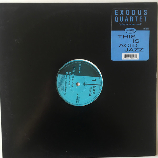 Exodus Quartet - Tribute To Mr. Cool | Instinct Records (EX-259-1) - main